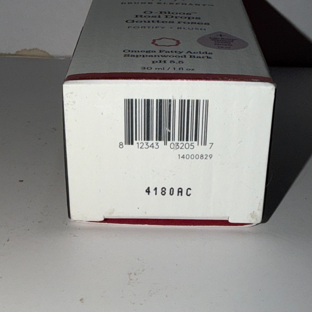 Drunk Elephant O-Bloos Rosi Blush Drops w/Vitamin F F/S 1 Oz. VEGAN NEW IN BOX! - Picture 7 of 15